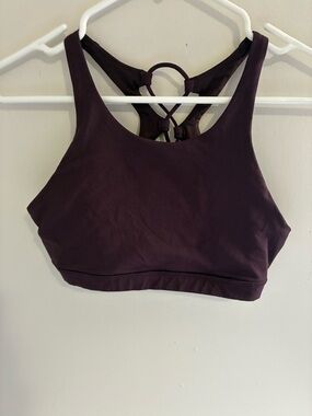 Lululemon Sport Bra Women Maroon SZ 6